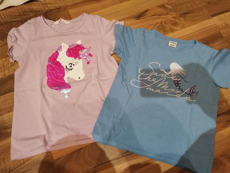 Balíček vecí pre dievčatko veľkosti 134-140, 134