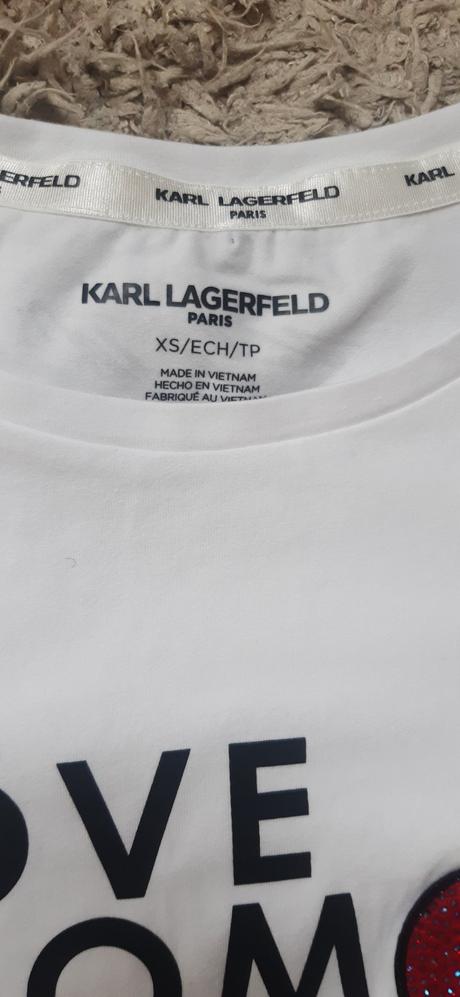 Karl lagerfeld tričko xs-nové, xs