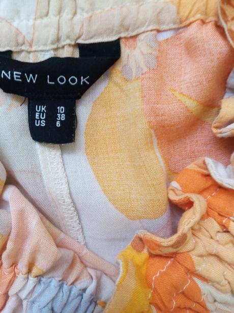 Letné farebné šaty, new look,38