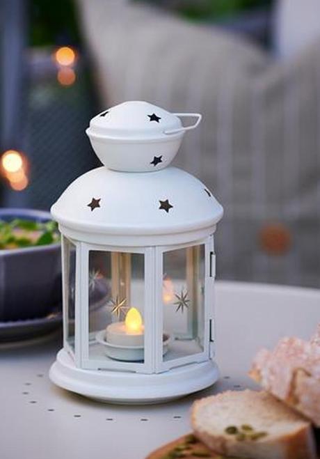 Lampáš aj s led sviečkou,