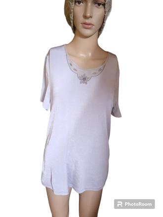 Dámske polosaténové tričko, 40