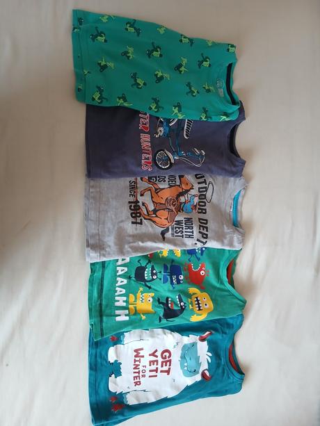 Tričká s dlhým rukavom, 98