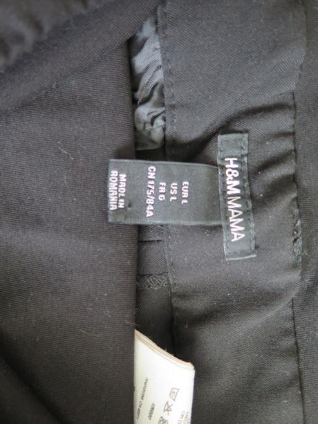 Tehotenske nohavice h&m, h&m,l