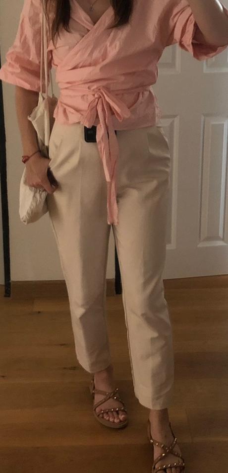 Krémové nohavice, sinsay, m/38, sinsay,m