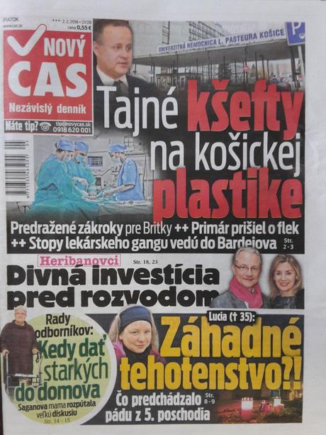 Nový čas február 6 kusov, 