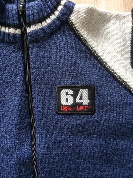 Teplý svetrik na zips vel98, 98