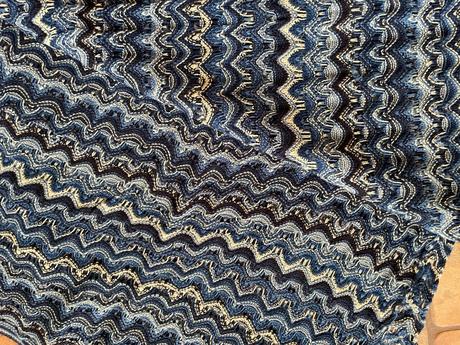 Modra vzorovana satka,