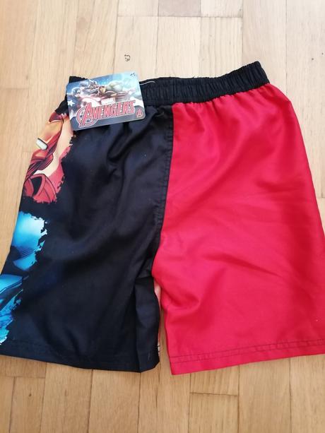 Plavkove sortky avangers 128, 128