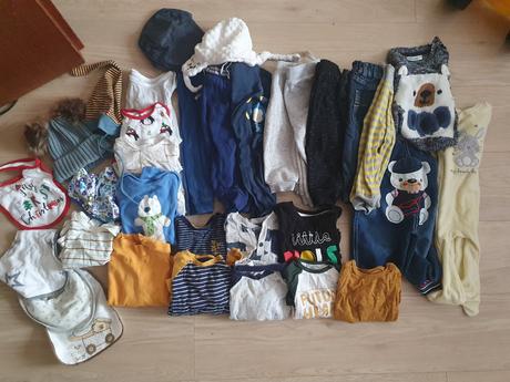 Balík oblečenia 74-80 chlapec, 68–80