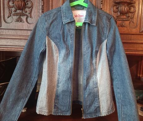 John baner, ľahká riflova bunda, bonprix,xs