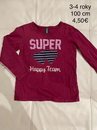 Detské tričko, benetton,98