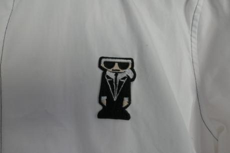 Karl lagerffeld orig. icon bavlnene koselove s/m, s