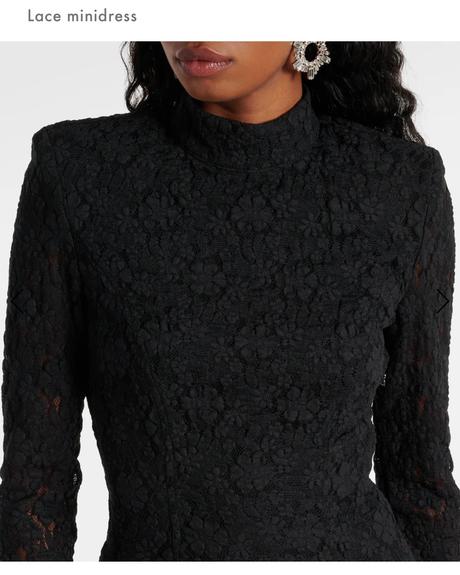 Čipkované šaty rotate, xs