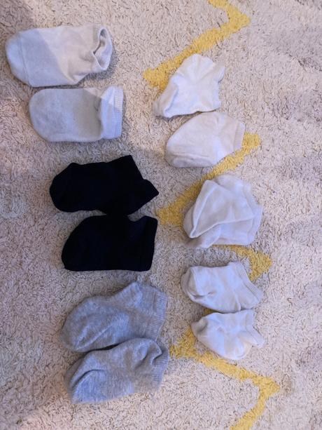 6 párov botaskovych ponožiek zara, 20