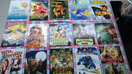 Velka zbierka dvd rozpravky vyse 200ks,