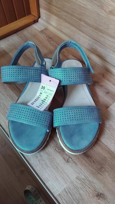 Sandalky, nelli blu,35