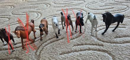 4x koník schleich,