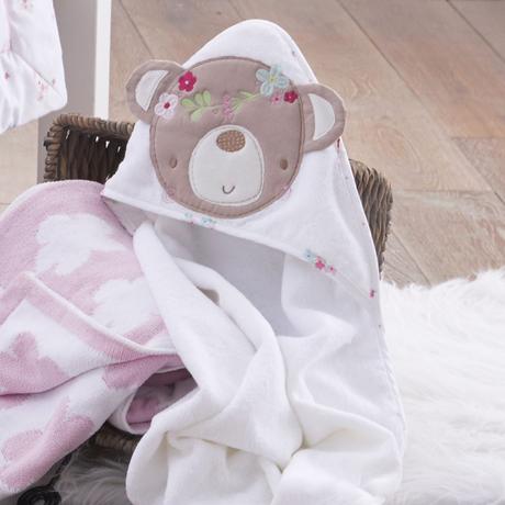 Silvercloud osuška s kapucňou sweet dreams 75x75cm,