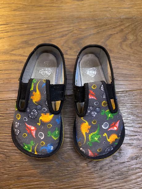 Detské plátené topánky. cvičky, 26