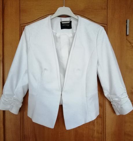 Pekné elegantné sako s 3/4 rukávmy, orsay,36