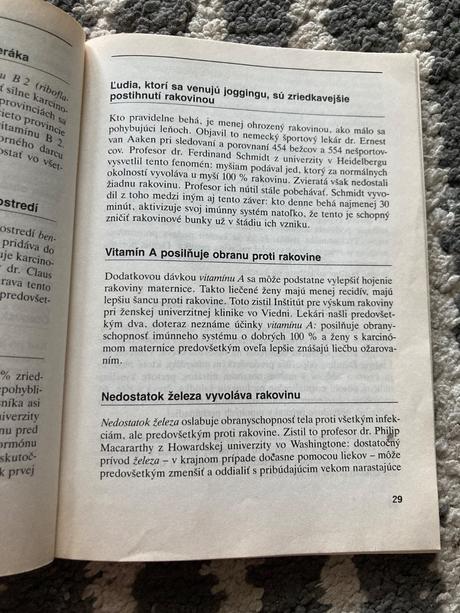 Kohnlechnerova diéta proti rakovine (1992),