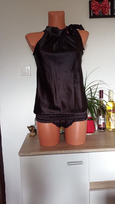 Tielko/elegantný top v.36-38/s-m, s