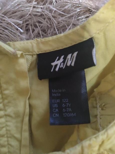 Letné šaty, h&m,122
