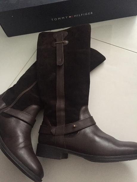Cizmy, tommy hilfiger,40