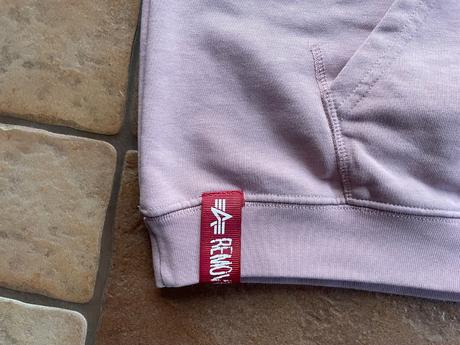 Ruzova mikina zn alpha industries, m