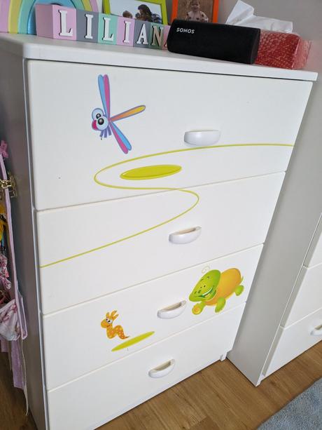 Zostava safari skrina+komoda,