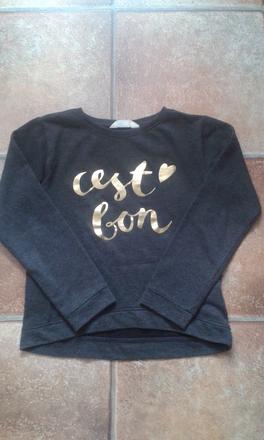 Dievč.mikina., h&m,134