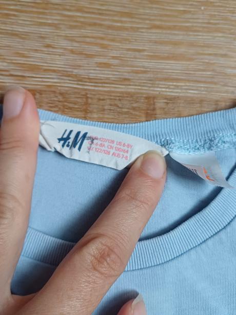 Tricko v.122/128 mimon, h&m,122