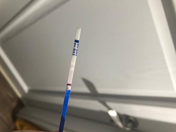 Druhá čiarka pri kraji testu