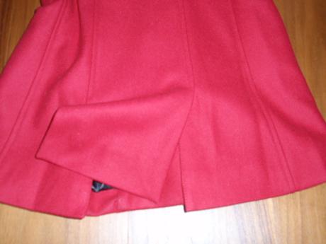 Červený kabát, pepe jeans,m