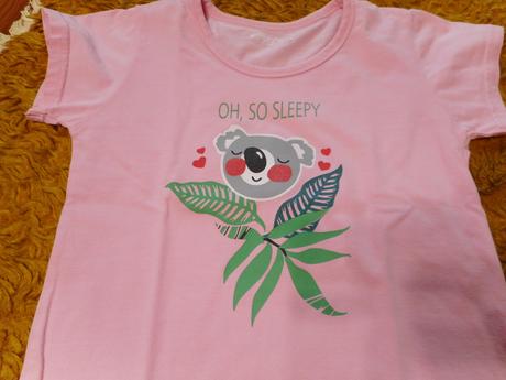 2x dievčenská nočná košieľka, h&m,128