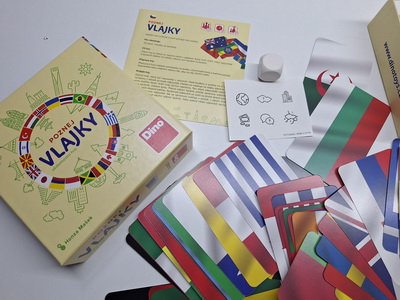 Kartová hra - vlajky,