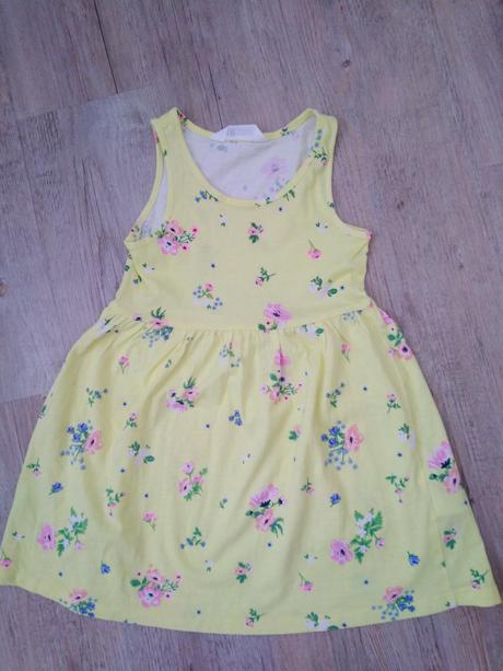 Kvetinové šatky, h&m,98