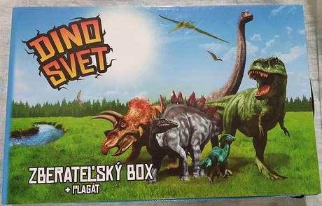 Zberateľský box - dino svet, 
