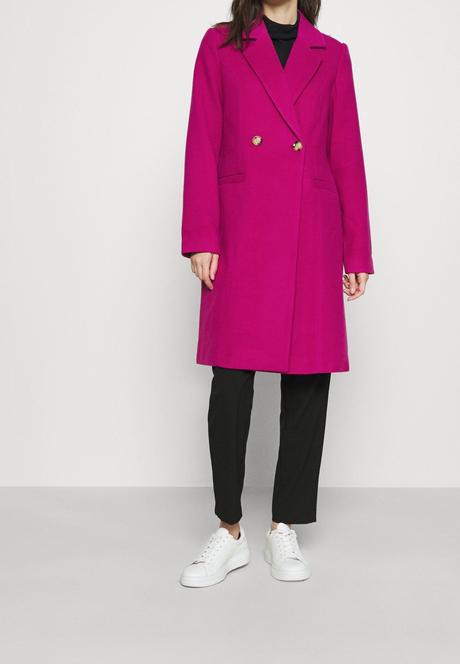 Magenta ružový kabát vero moda xs/s, vero moda,xs