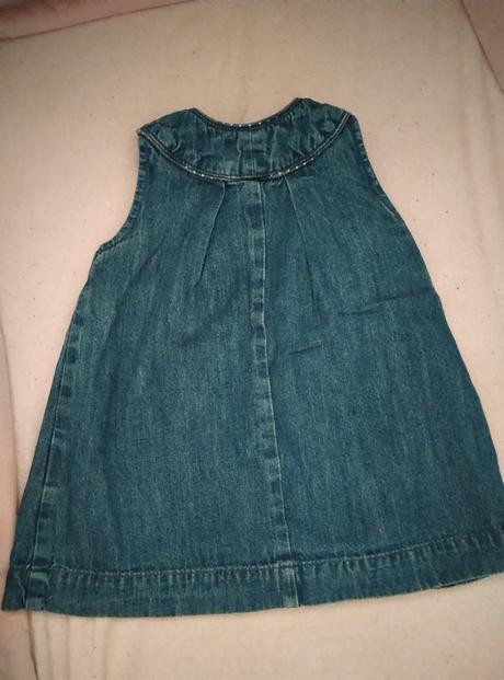 Riflové šaty h&m 68, h&m,68