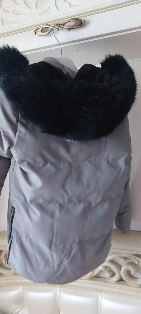 Hrubá luxusná bundička na zimu, 110