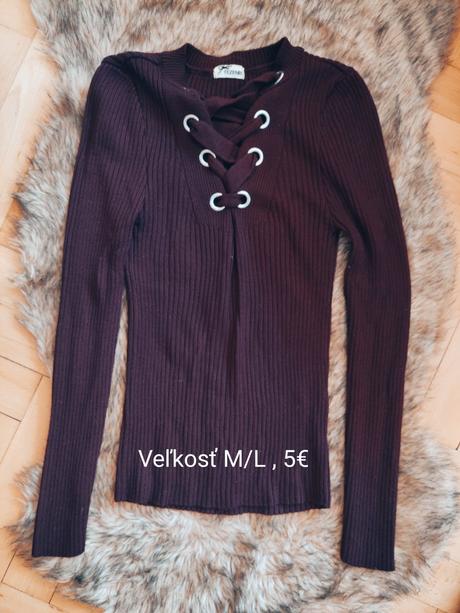 Svetrík veľkosť m/l, tezenis,m