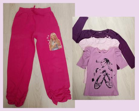 Outfit 1 (tepláky + 3x tričko),