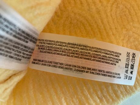 Dievcensky teply sveter s vlnou, primark,86