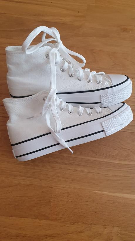 Vysoké plátené tenisky, sprandi,37