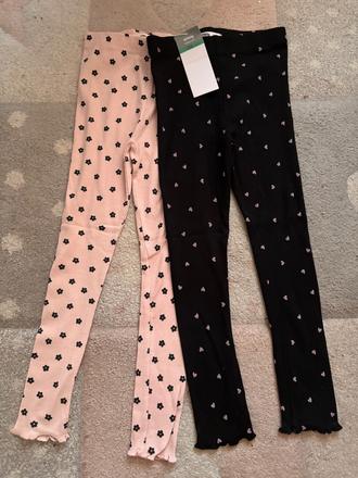 2x nove rebrovane leginy sinsay 122, sinsay,122