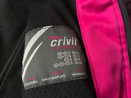 Softshelová bunda zn. crivit veľ. 36/38, crivit,36