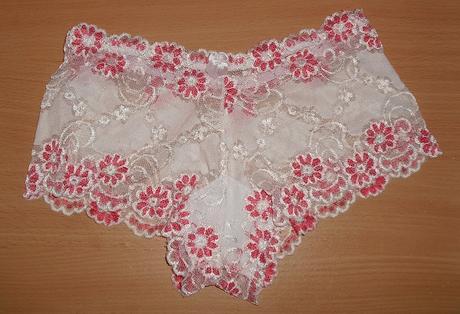 Kvietkovane francuzske nohavicky, xs