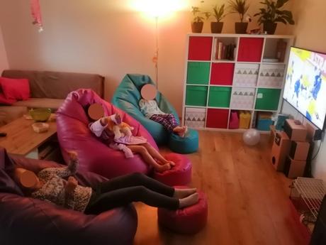 Nové sedacie vaky + taburet + doprava zdarma,
