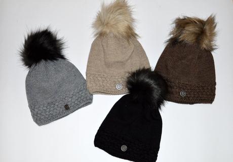 Čiapočka s brmbolcom zateplená bavlnená, 80 - 158